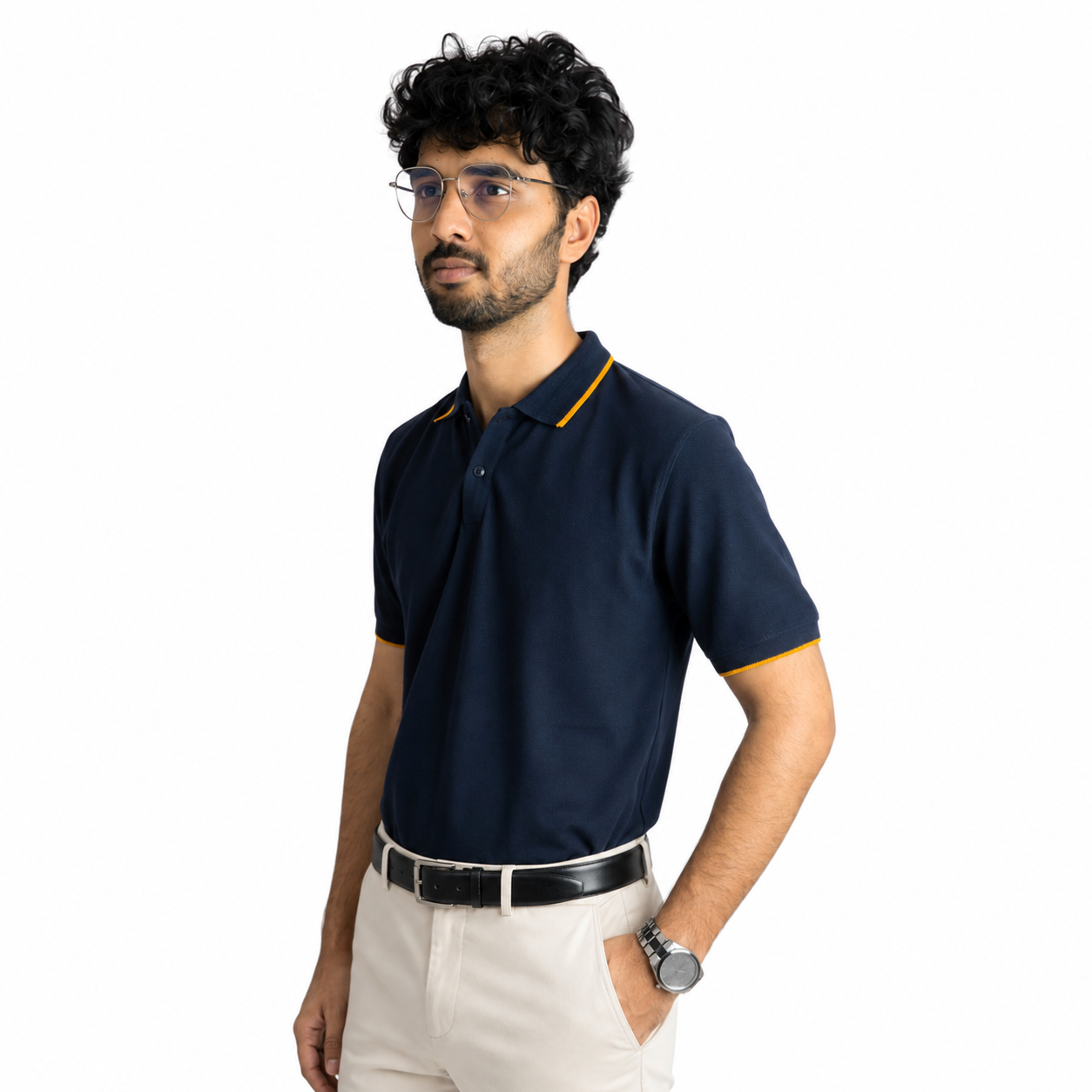 Premium Polo-Midnight Navy