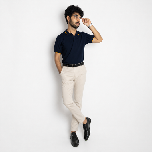 Premium Polo-Midnight Navy