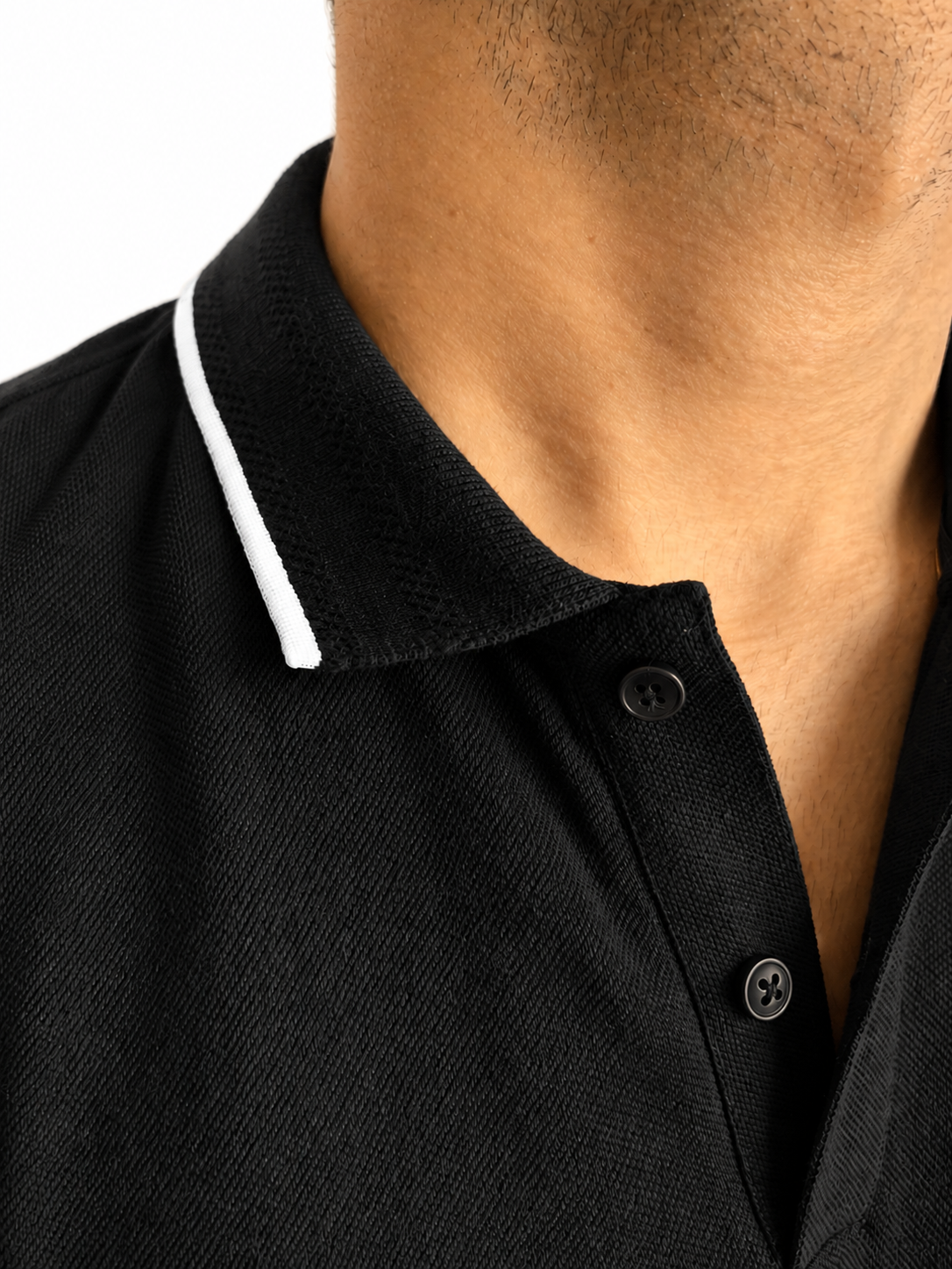 Premium Polo-Classic Black