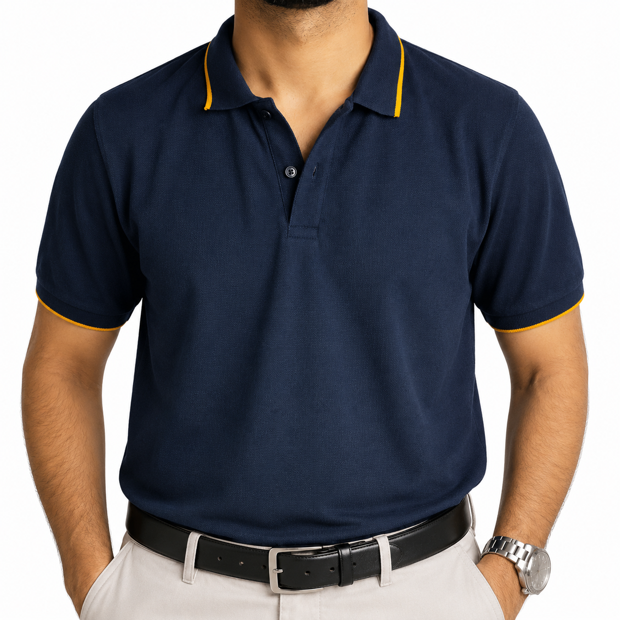 Premium Polo-Midnight Navy
