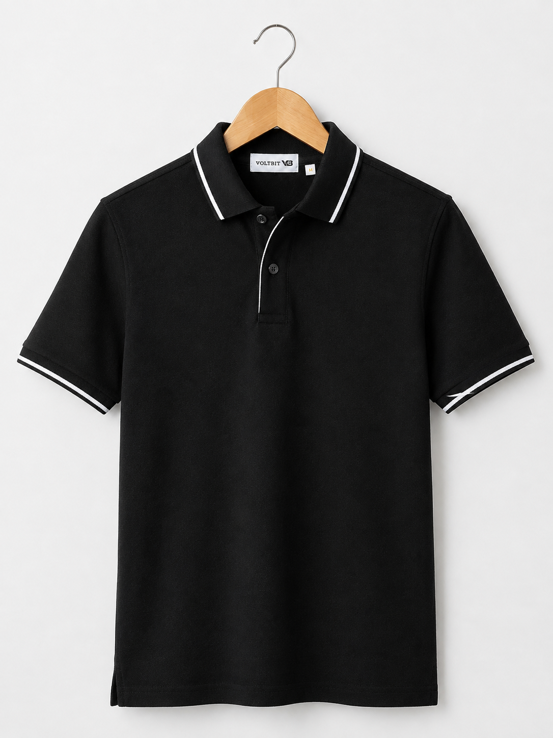 Premium Polo-Classic Black